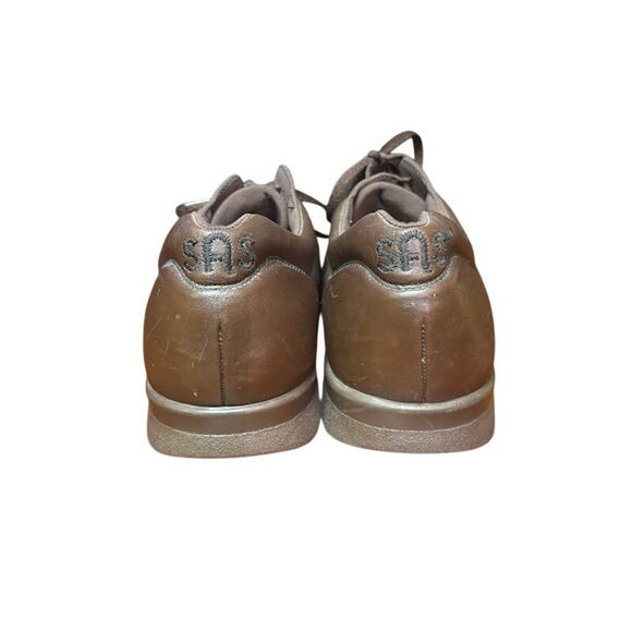 SAS TIME OUT Brown Comfort Walking Shoes made in USA Oxfords  Leather Mens 12 main image 13